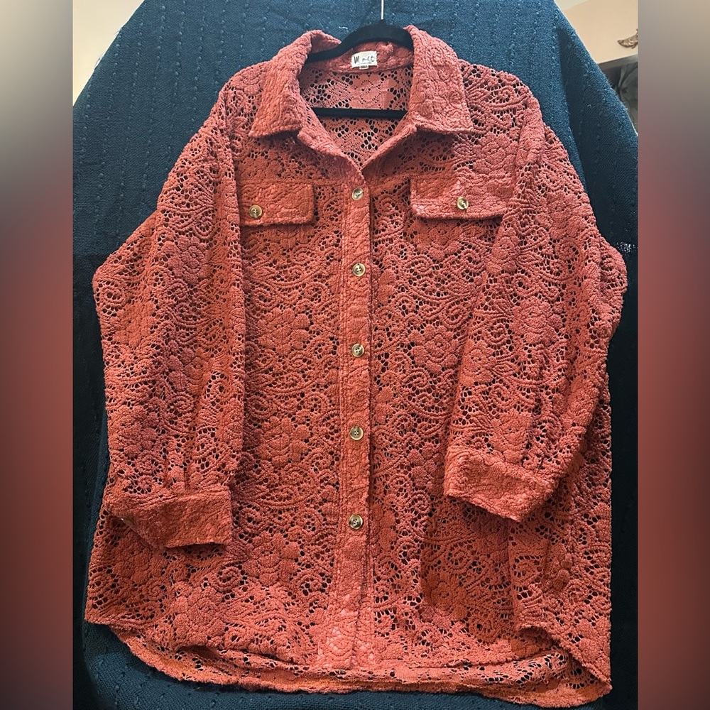 Meritt Lace Look Women’s Top